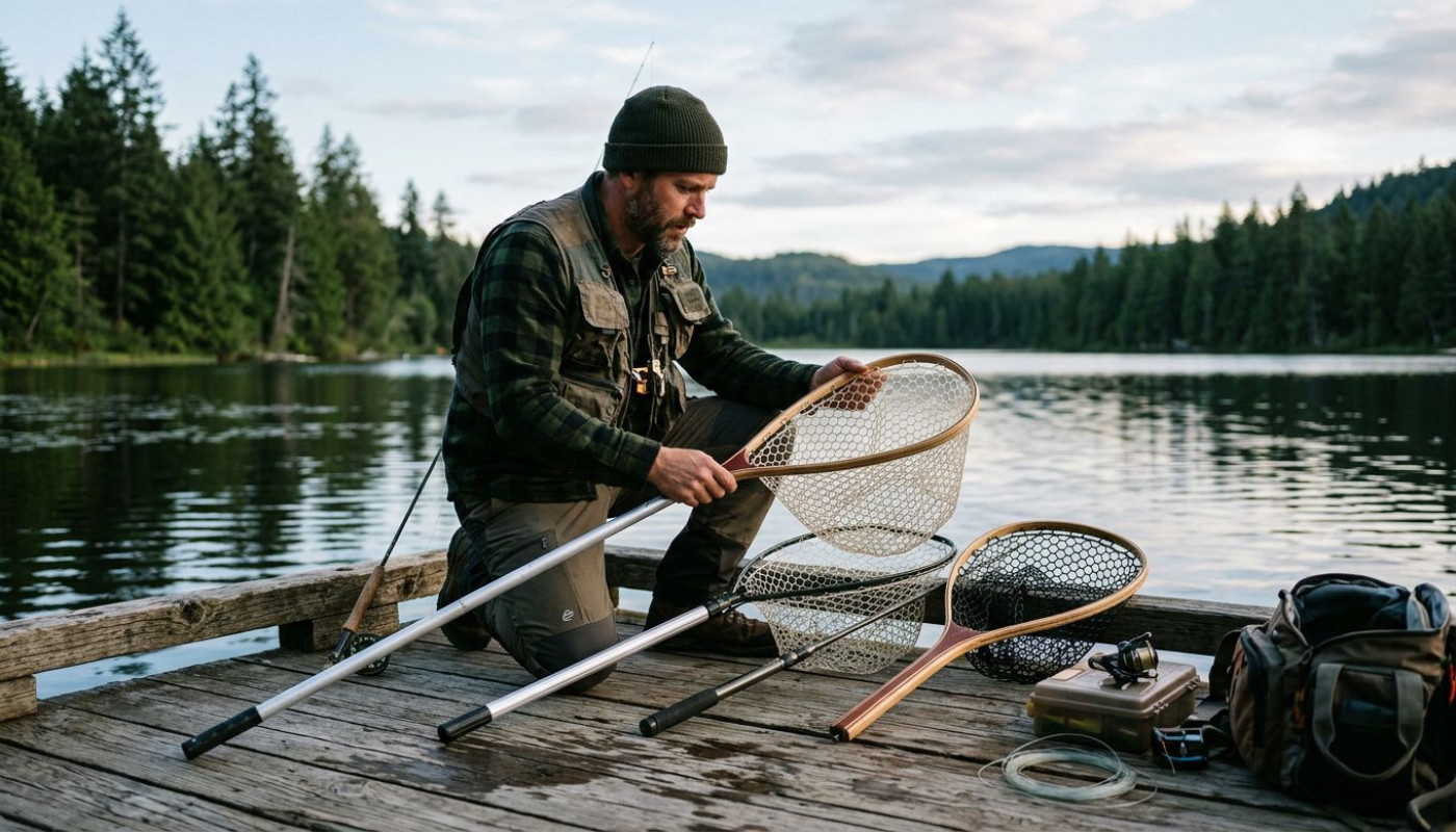 Guide complet pour choisir la meilleure épuisette de pêche adaptée ?
