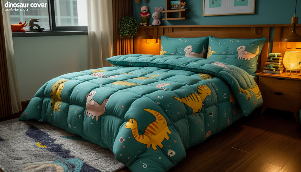 Quels sont les avantages de la collection "housses de couette dinosaure?